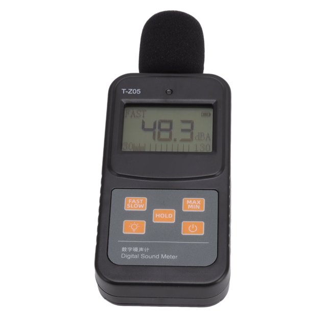 Sound Pressure Level Meter, Sound Level Meter Decibel Monitor Removable Wind Shield Sensitive For Roads For Offices ANGGREK Otros