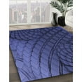 thumbnail image 2 of Ahgly Company Indoor Rectangle Patterned Royal Blue Area Rugs, 5' x 8', 2 of 6