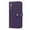 Purple, variant on Allytech iPhone 14 Pro Max Case Wallet, Multiple Cards Holder Shoulder Strap Hand Wrist Zipper Wallet Stand Shockproof Wallet Case Purse for Apple iPhone 14 Pro Max - Rosegold