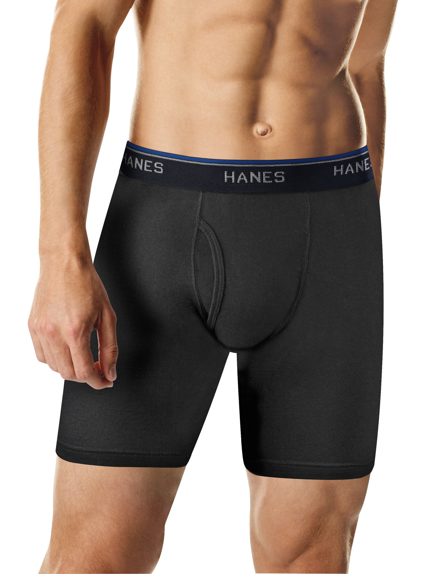 Mens ComfortBlend Boxer Briefs, 3 1 Pack