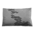 thumbnail image 1 of Ahgly Company Patterned Indoor Rectangular Gunmetal Gray Lumbar Throw Pillow, 13 inch by 19 inch, 1 of 5