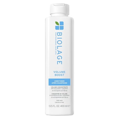 Biolage Volume Boost Conditioner - Weightless Moisture Shine and Volume For Fine Hair Soy Protein and Polymers Vegan and Paraben-Free Packaging may vary
