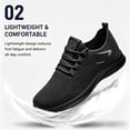 thumbnail image 4 of CHICVOMEY Comfortable Sneakers for Men Lightweight Mesh Running Shoes Stylish Cushioned Walking Shoes Suitable for Hiking Travel and Daily Wear, 4 of 8