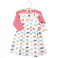 thumbnail image 2 of Hudson Baby Baby and Toddler Girl Cotton Dress and Cardigan Set, Girl Dinosaurs, 9-12 Months, 2 of 3