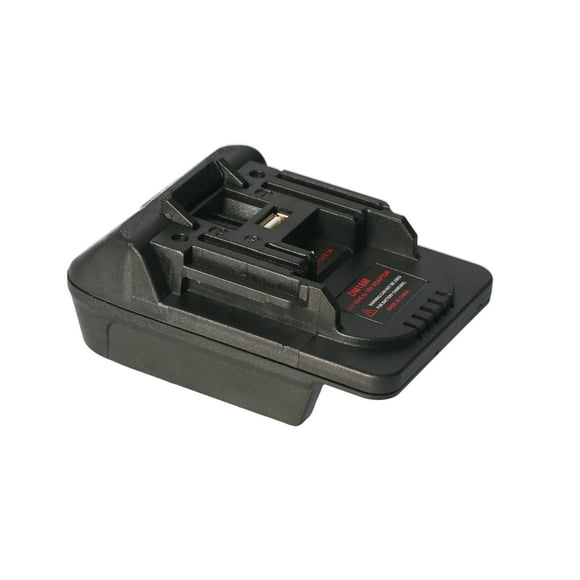 Graflsoa Universal 18V-20V Lithium Battery Adapter with USB Output for Dewalt, Milwaukee, Makita, Bosch, and More - Compact and Lightweight Design