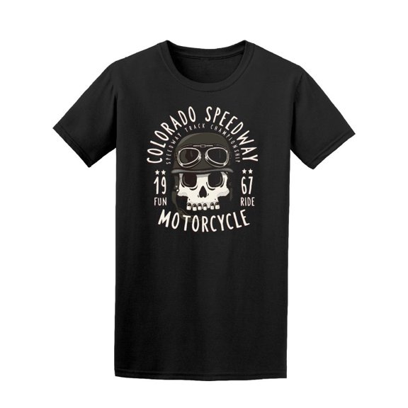 Colorado Speedway Motorcycle Tee Men's -Image by Shutterstock