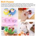 thumbnail image 2 of Needle Felting Kit - Wool Roving 50 Colors Set, Starter Felting Tool Kit & Foam Mat, DIY Wool Roving Fibre Yarn, Fibre Wool Yarn Spinning Sewing Supplies for Needle Felting Crafts Gift, 2 of 5