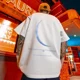 thumbnail image 5 of Camisetas divertidas de media luna para hombre, camisetas de manga corta de gran tamaño con estampado gráfico, camisetas de algodón de hip hop de verano, ropa urbana Y2K, 5 of 5
