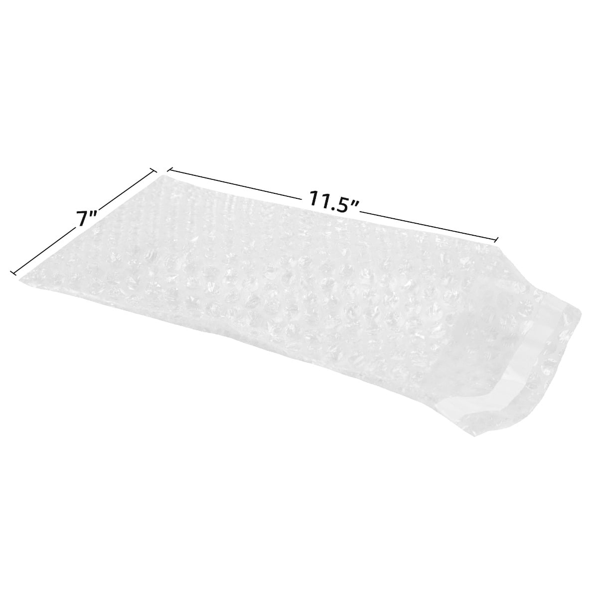 UOFFICE Bubble Out Bags, 7x11.5" Bubble Wrap Bags, Envelopes Self-Sealing, 100 Count, 1 Pack