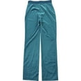 thumbnail image 2 of GUESS Womens Lilli Velvet Satin Trim Dress Pants, Blue, 6, 2 of 2