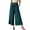 Green, variant on Women Chiffon Wide Leg Palazzo Pants Flowy High Waist Trousers with Pockets Loose Fit Casual Pants