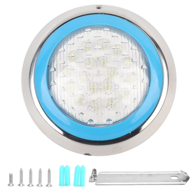 Luz de pared subacuática, luz LED para piscina, lámpara impermeable, luz de piscina de acero inoxidable, los mejores materiales