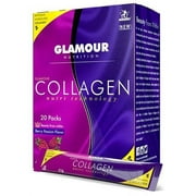 Glamour Nutrition Glamour Collagen Stick Packs, Berry Passion, 20 Ct