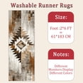thumbnail image 6 of Hallway Runner Rug 2'x6' Washable Area Rugs Non Slip Laundry Rug Runner Floor Carpet Runners for Hallways Entryway Laundry Room Kitchen, 6 of 11