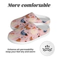 thumbnail image 6 of Lsque Funny Chicken Pattern Womens Comfort Cotton on Scuff With Memory Foam and Anti-skid Sole Slipper-42/43, 6 of 7