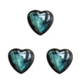 thumbnail image 4 of Guardoinrt Natural Moonstone Heart Shape Stone - Own Unique Jewelry Suitable For DIY Bracelets And Necklaces 3Set, 4 of 6