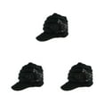 thumbnail image 4 of Wweixi Warm Up In Style With Fashionable Wool Cap For Cold Weather Knitted Hats Knitted Caps Funny Hat Wool Hat Ear Protectors black 3Set, 4 of 6