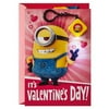 Despicable Me Minions Valentine's Day Card With Sound and Light Backpack Clip