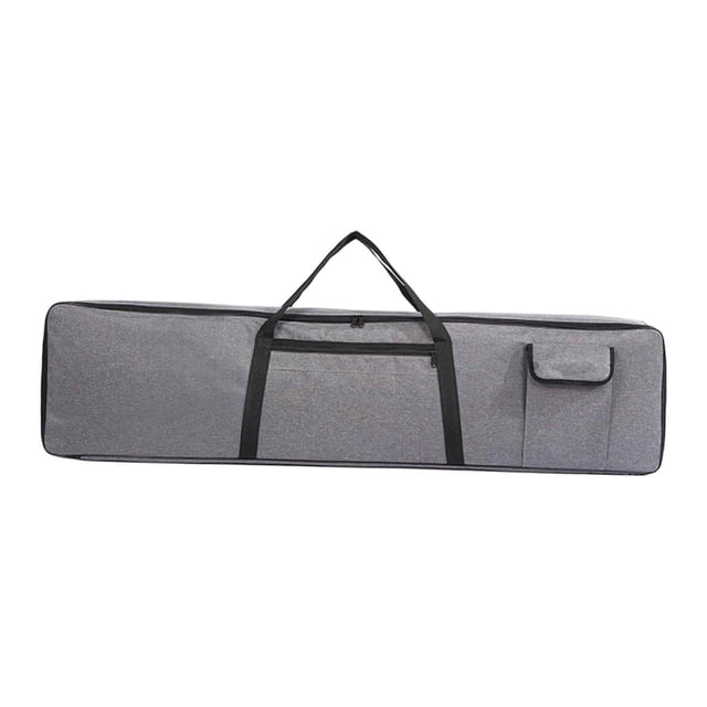 Funda para teclado, estuche para piano eléctrico con correa para hombro, cómoda y plegable, acolchada para viajes, estudio de música y conciertos. 61 teclas S