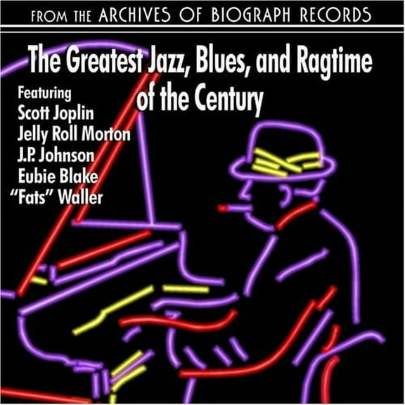 Various Artists - The Greatest Jazz, Blues and Ragtime Of The Century - Music & Performance - CD
