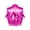 Hot Pink, variant on Kids Girls Metallic Ruffled Vest for Hip-hop Jazz Modern Dance Performance Waistcoat Elastic Hem Zipper Sleeveless Pockets Tops Green 6