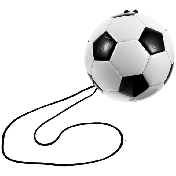LOLIPPYY Soccer Training Ball with Cord and Handle for Skill Development