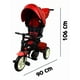 thumbnail image 5 of Triciclo Para Bebe Evolutivo De Lujo 360° Reclinable Rojo, 5 of 5