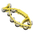 thumbnail image 1 of Children Percussion Instrument,  Fish Design Double Row Jingles  For Early Education For Kindergarten Yellow, 1 of 8
