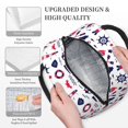 thumbnail image 3 of Disketp Sailing Marine Travel Bolsa Térmica para Almuerzo, Lonchera con Abertura Amplia y Gran Capacidad, Organizador Reutilizable para Mujeres, Hombres y Adultos, 3 of 6