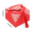 thumbnail image 2 of BRIGHTFUFU 20 cajas de dulces de estilo chino para bodas, cajas de embalaje de chocolate, 2 of 7