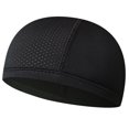 thumbnail image 2 of Cooling Skull Caps de casco para hombres, motocicletas, , gorro de fútbol y de casco duro, gorro que absorbe el sudor , negro DYNWAVEMX Gorras de ciclismo, 2 of 7