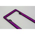 thumbnail image 5 of Creathome 3D Shining and Neon License Plate Frame from Pure Zinc Alloy Metal Per, 5 of 11