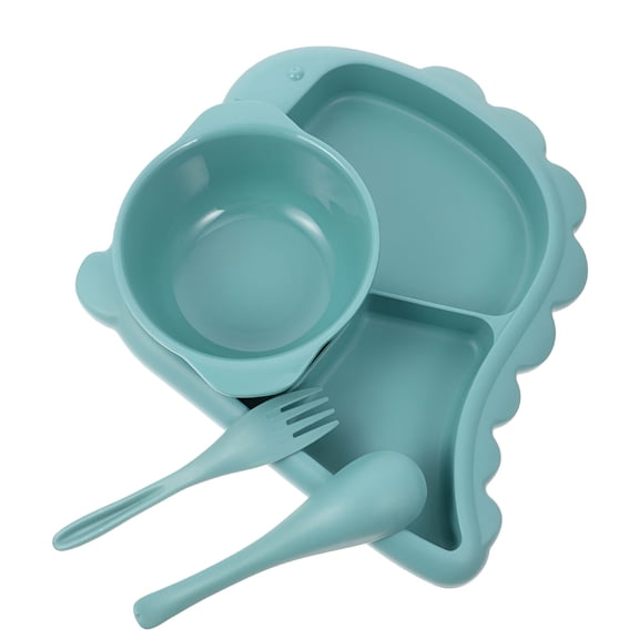 ACDANC Kindergarten Tableware Set Toddler Bowl Children Meal Kids Divided Plate Toddler Plate Child Baby