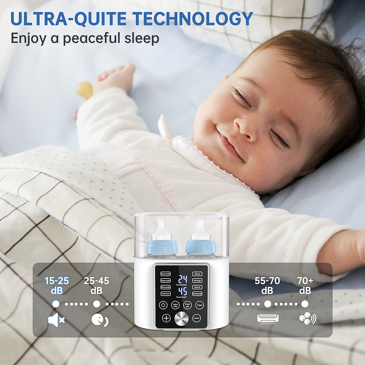 GPED 12-in-1 Dual Bottle Warmer photo 8