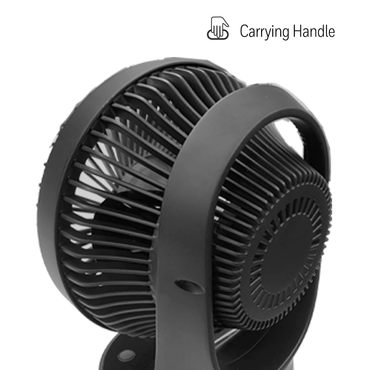 Honeywell QuietSet 9 Inch Oscillating Table Fan with 5 Speeds in Black for Small Rooms with Quiet Operation, HTF337B