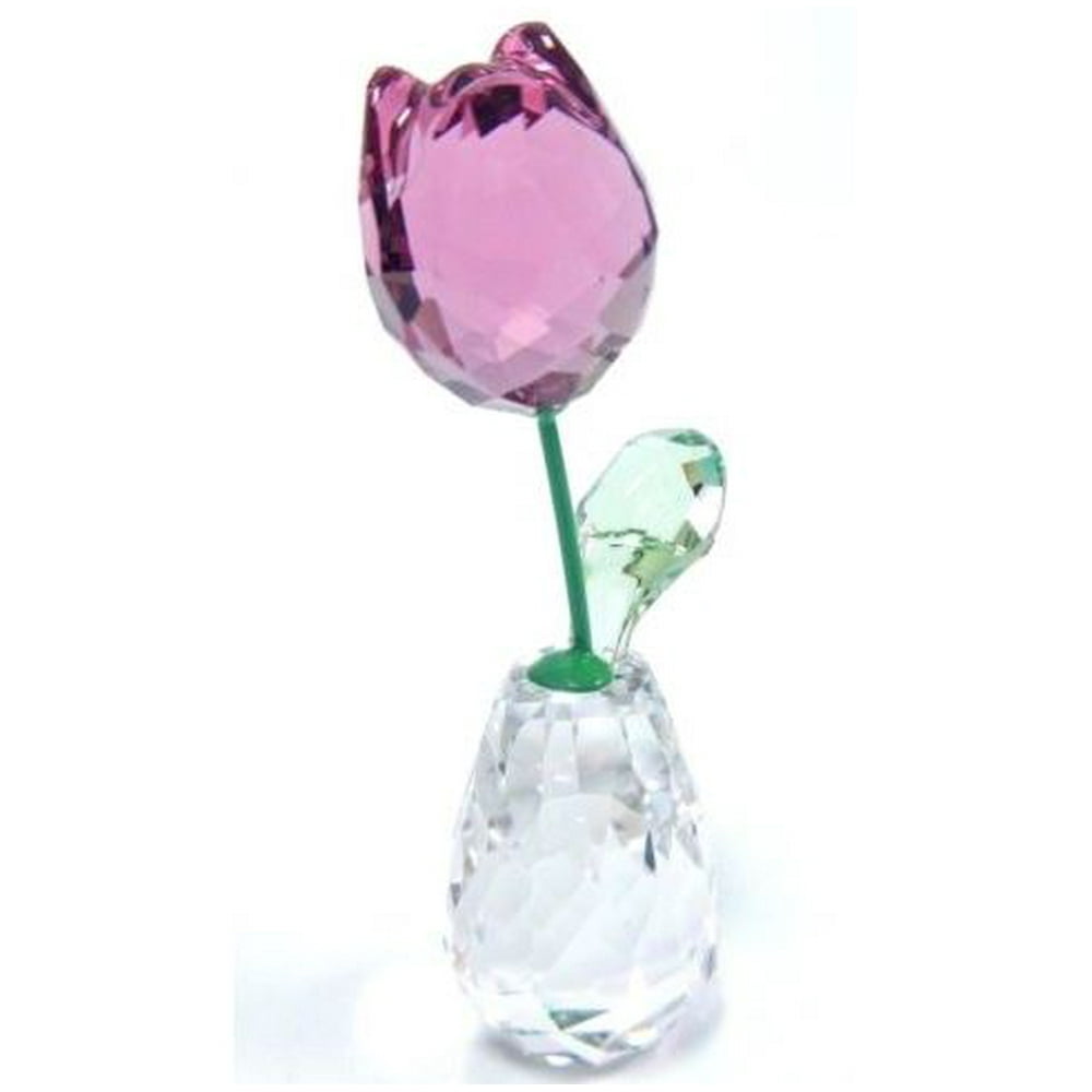 Swarovski Crystal Figurine Flower Dreams PINK TULIP 5254316 Walmart