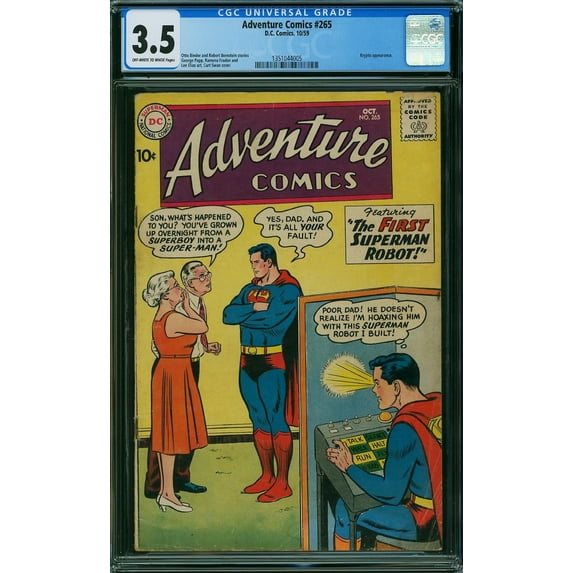 Adventure Comics #265 - CGC 3.5 Comic Book