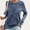 Blue, variant on TIANEK Crew Neck Women T Shirt Black Long Sleeve Fall Women Fall Tops 2023 Fashion Love Print Pullover Casual Soft Loose Fit Workout Blouses