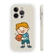 thumbnail image 1 of ¡Sea creativo con esta peculiar funda plateada mate con diseño gráfico para iPhone 15 Pro Max!, 1 of 4