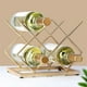 thumbnail image 4 of Countertop Wine Rack Freestanding Small Wine Rack Desktop Wine Rack Bracket For Cabinets, Pantry, Wine Bottle Storage, 4 of 5