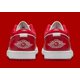 thumbnail image 4 of N I-K-E A i r-Jor-dan 1 Low Varsity Red White 553558-166 Men's Shoes NEW, 4 of 6