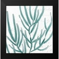 thumbnail image 2 of Hambly, Anna 12x12 Black Modern Framed Museum Art Print Titled - Aqua Marine I, 2 of 5