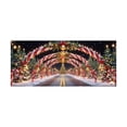 thumbnail image 1 of zhangmingg Garage Door Decorative Cover with Festive Santa Figure Design for Store Window Seasonal Display, 1 of 3