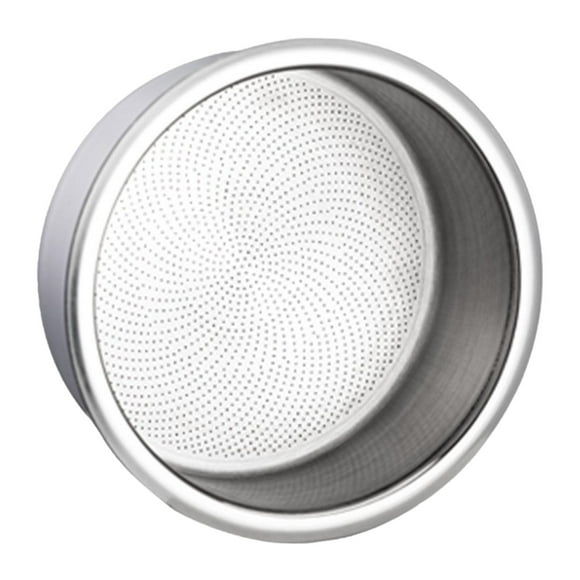 Cesta de filtro de café de 58 mm para cafetera de acero inoxidable para cafetería, hogar y oficina Altura 24 mm 18 g