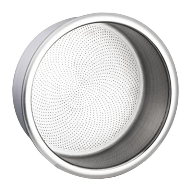 Cesta de filtro de café de 58 mm para cafetera de acero inoxidable para cafetería, hogar y oficina Altura 24 mm 18 g