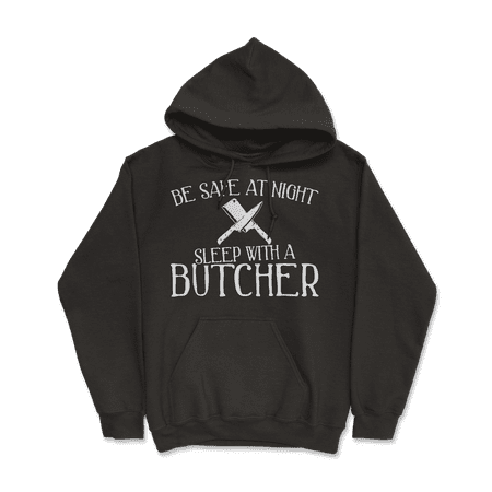 Funny Butcher T-Shirt - Be Safe at Night