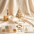 thumbnail image 4 of Fountwell DIY Beaded Christmas Tree Kit 3D Crystal Tree Craft Set for Adults Holiday Gift, 4 of 7
