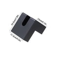 thumbnail image 5 of Porta Pañuelos con Luz LED - Dispensador Moderno de Pañuelos de Plástico para Escritorio, Organizador para Sala de Estar - Almacenamiento Decorativo de Lujo y Alta Gama para Toallas de Papel, Negro, 5 of 5