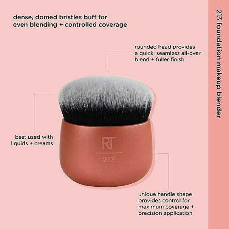 Real Techniques Liquid Foundation Blending Makeup Brush Single