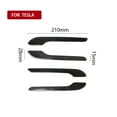 thumbnail image 3 of Stickers,-scratch Handle Cover Carbon Fiber(a Set Handle Cover Sticker Fiber(a Set Of 3 -scratch Handle Door Handle Wrap Cover Sticker Carbon Of 4 Pieces) Tesla Model 3 Set Of 4 Ajcoflt Huiop, 3 of 7